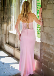 Pink Crystal Skirt